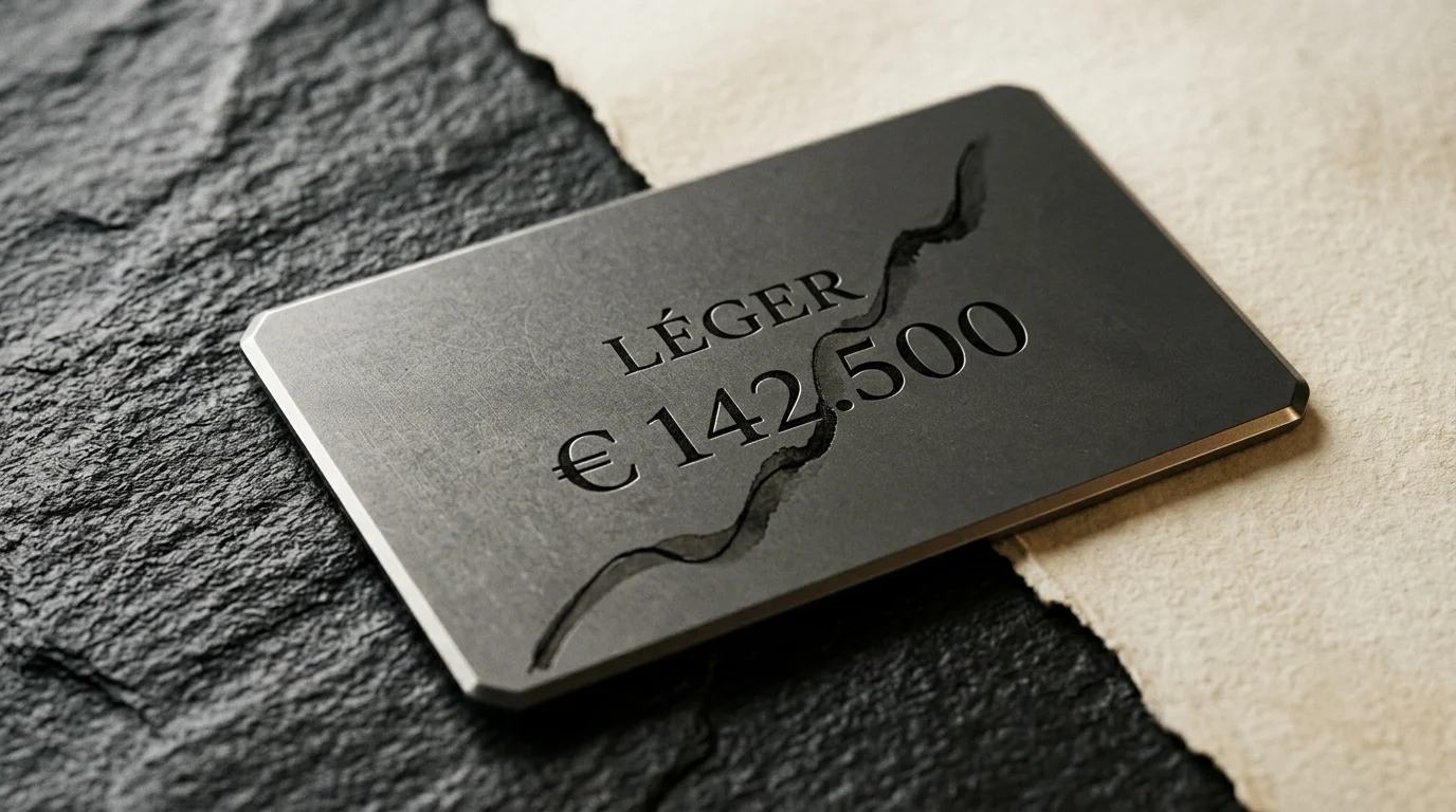 LÉGER titanium card